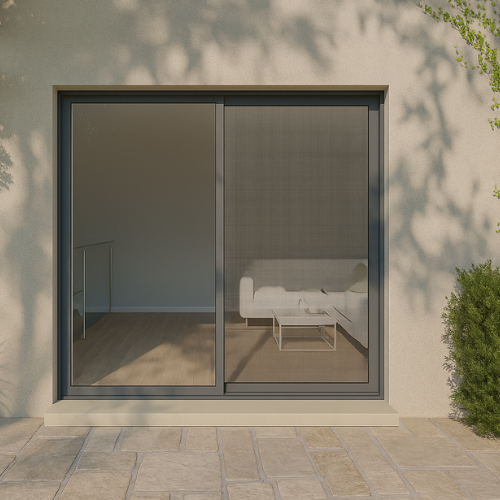 Bay window mosquito net